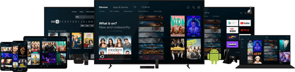 Huge video-on-demand library on IPTV subscription in UK